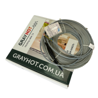 Нагрівальний кабель GrayHot  15 Вт/м для укладки теплої підлоги в стяжку